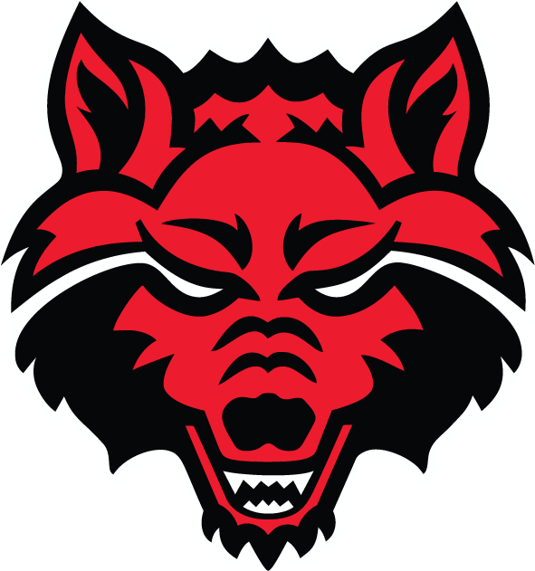 Arkansas State Red Wolves logos iron-ons